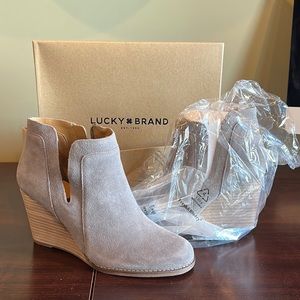 Brand new in box Lucky Brand Booties size 9